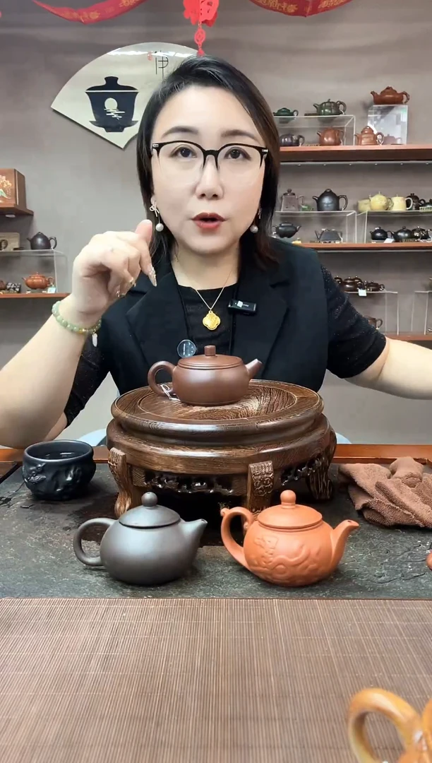 茶壶紫砂徐霞紫朱泥扁井栏