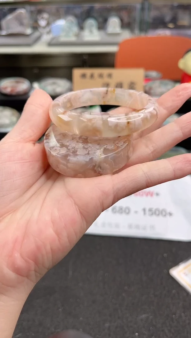 未镶嵌手镯石英质玉54圈口 （赠品镯心）3358873