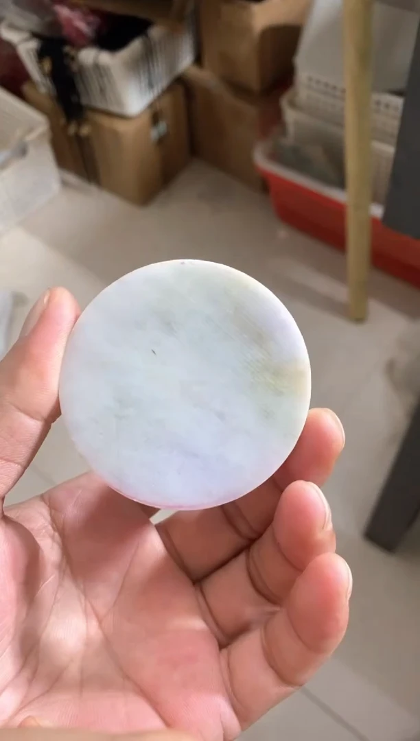 翡翠挂件未镶嵌家**兽边料