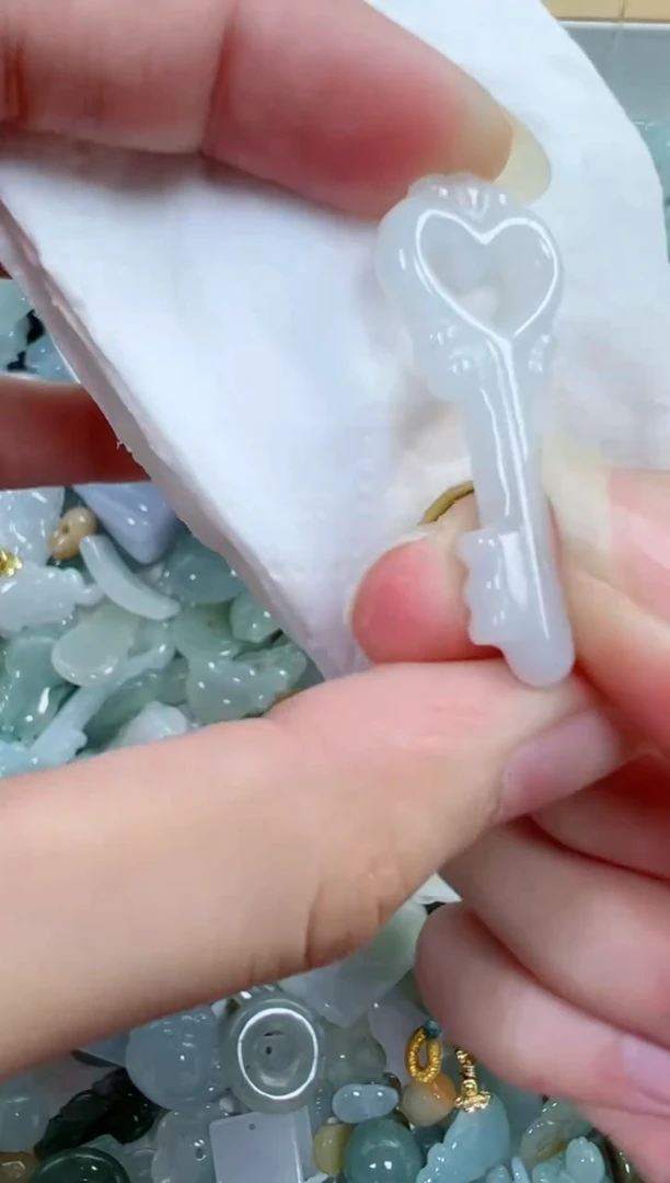 翡翠裸石92号链接，A货翡翠