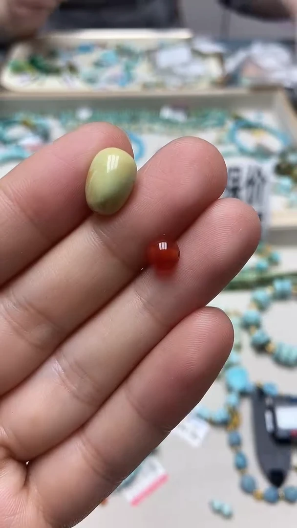 未镶嵌南红玛瑙挂件46