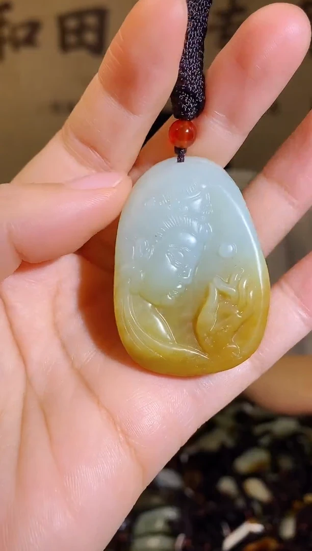 颈饰未镶嵌和田玉1