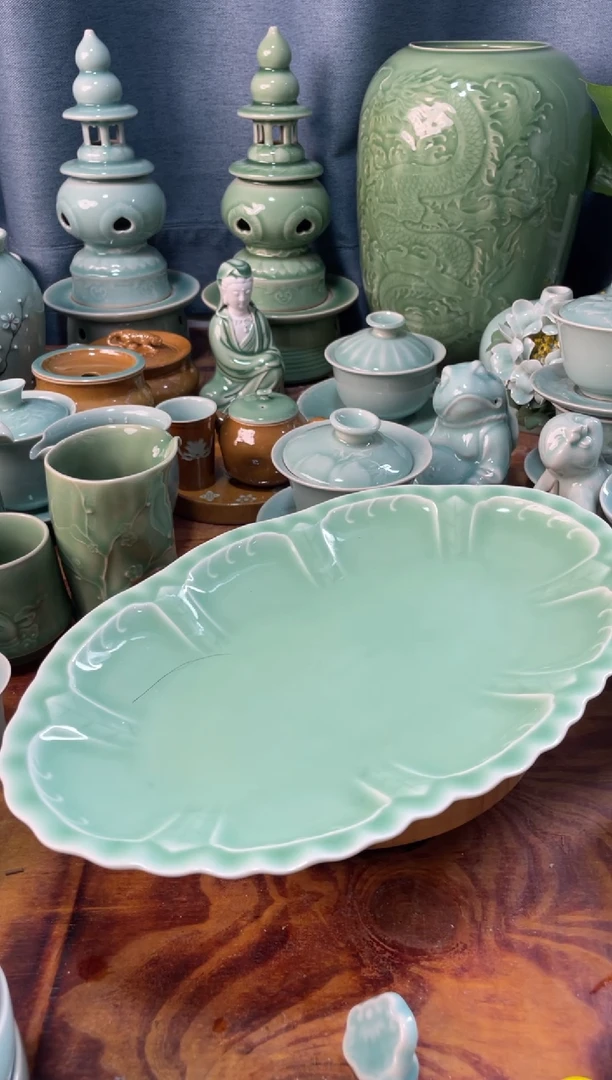 微瑕特价青瓷 慧语瓷坊