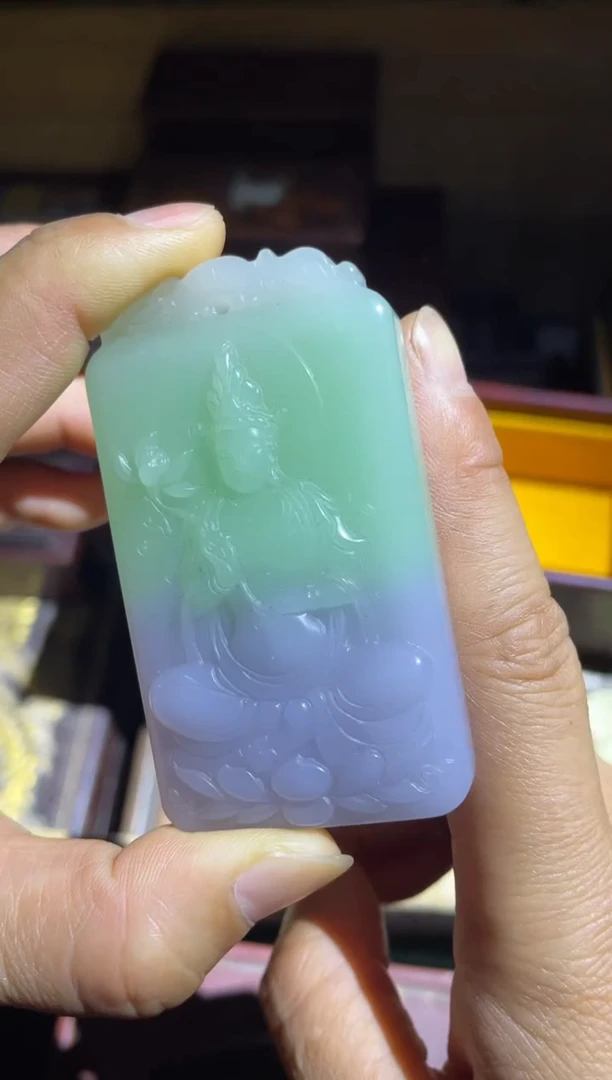 【闪购商品】三色 双面工 观音1件