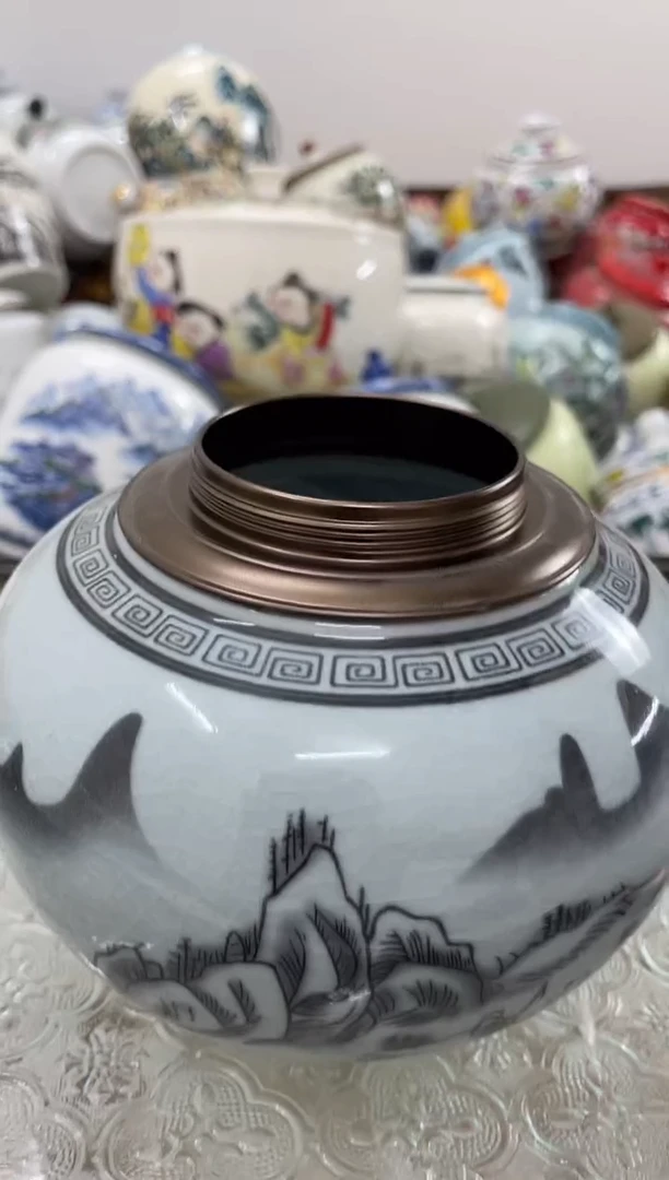 茶叶罐密封罐储物罐直播间临时链接浮力