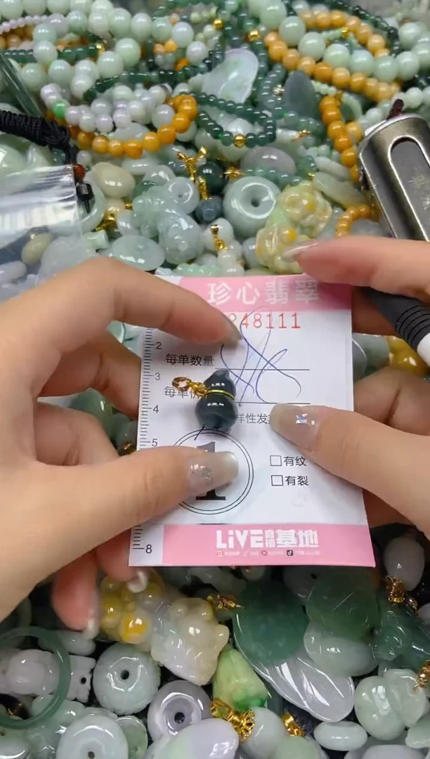 翡翠未镶嵌颈饰闪购0248111多样性发其一