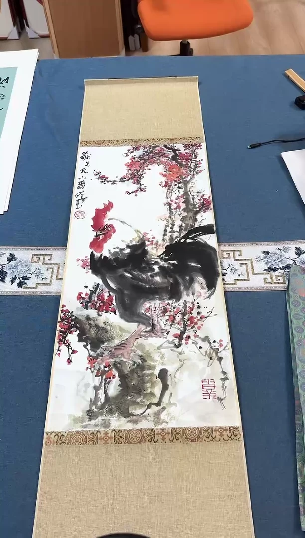 国画毛翔先老师国画作品