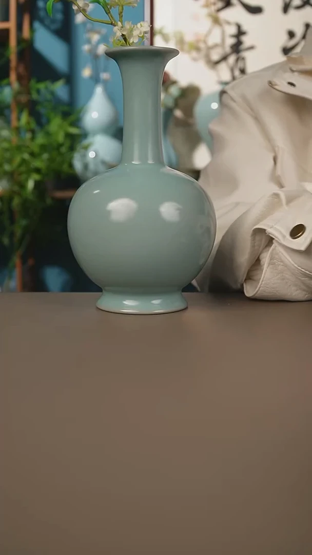 仿古鼓腹瓶微暇21