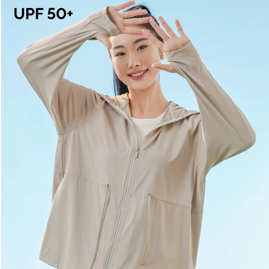 女士冰丝原纱防晒服