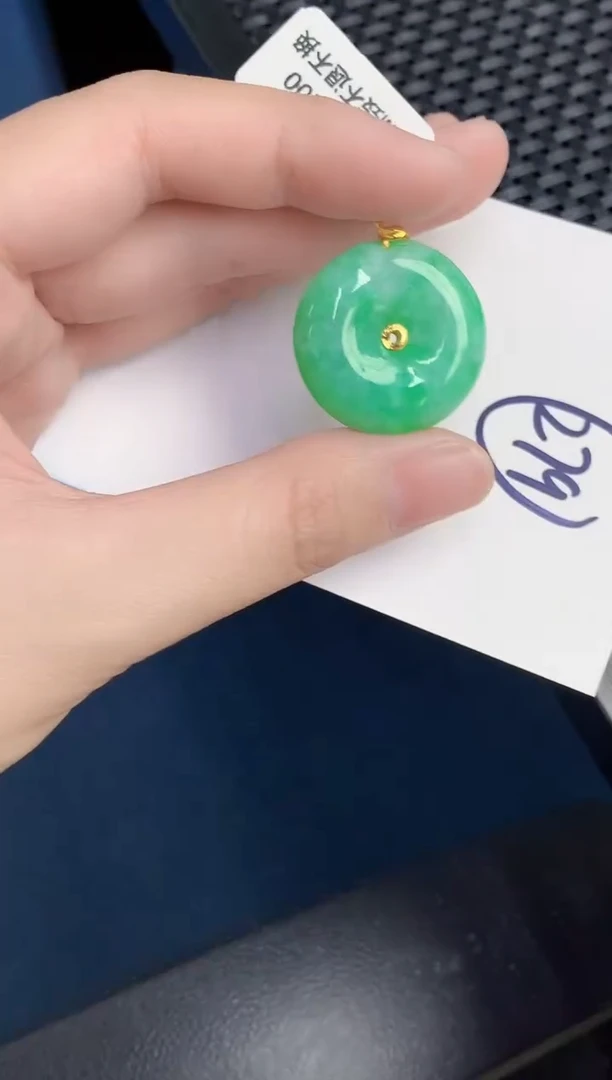 【闪购商品】翡翠颈饰18K金镶嵌000000000