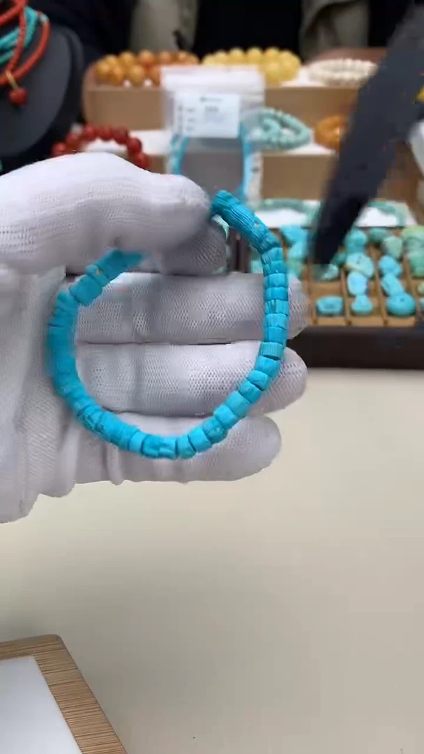 未镶嵌绿松石珠宝半成品50