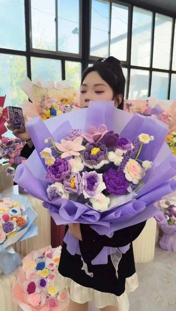 非遗手工定制花束，孤品清仓！！