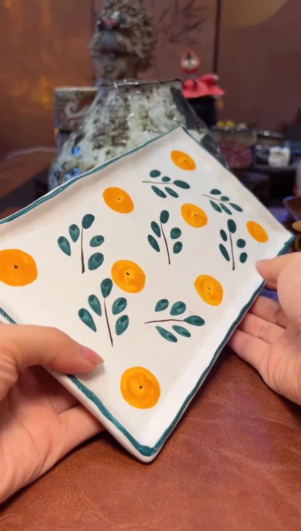 瓷片设计师款手工手作