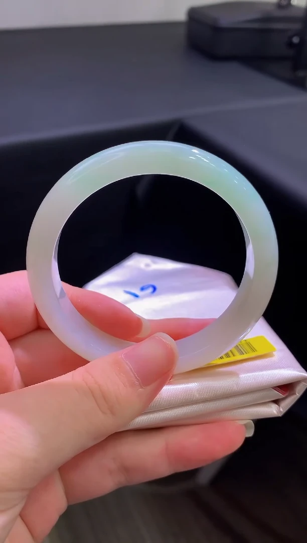 未镶嵌手镯翡翠H62-56.5圈口- 正圈