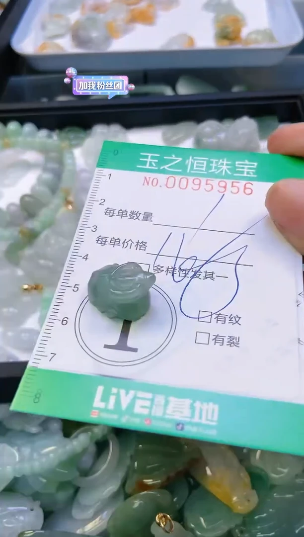 翡翠未镶嵌颈饰闪购0095956