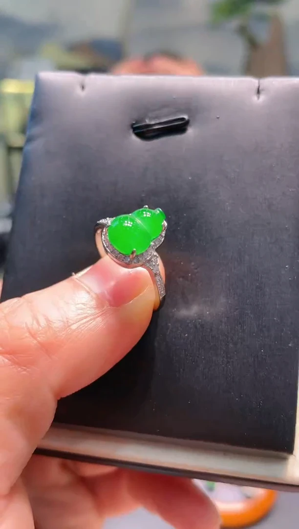 【闪购商品】翡翠戒指未镶嵌Z20天然A货翡翠