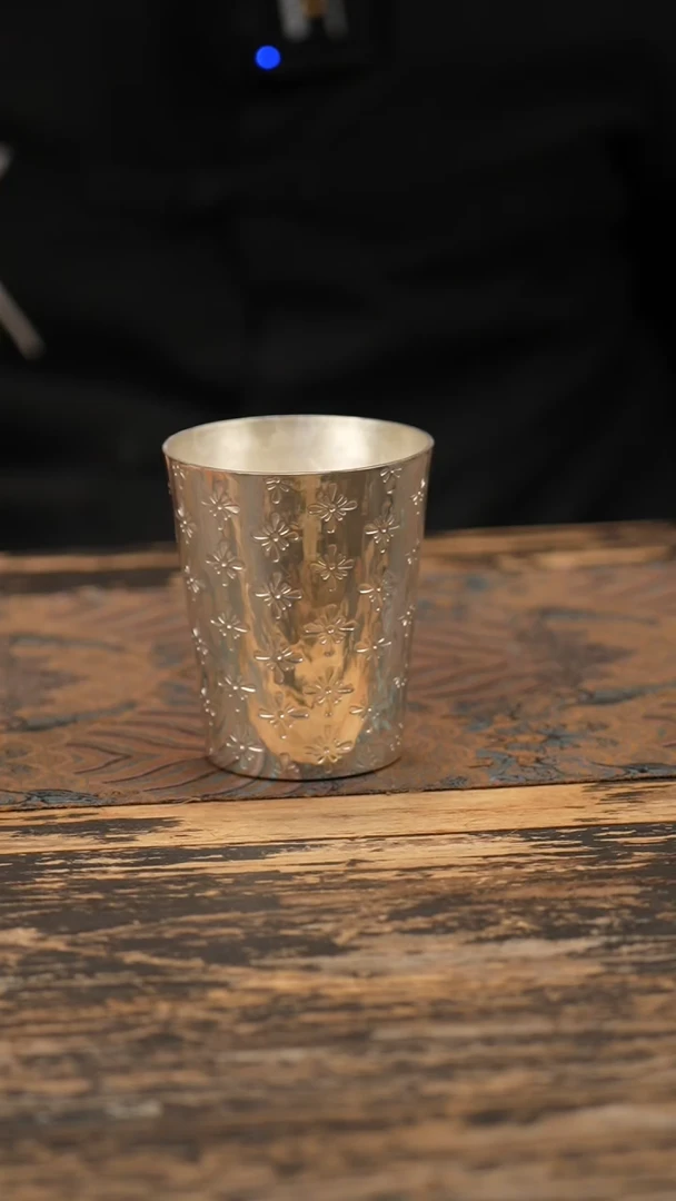 手工新款办公银杯