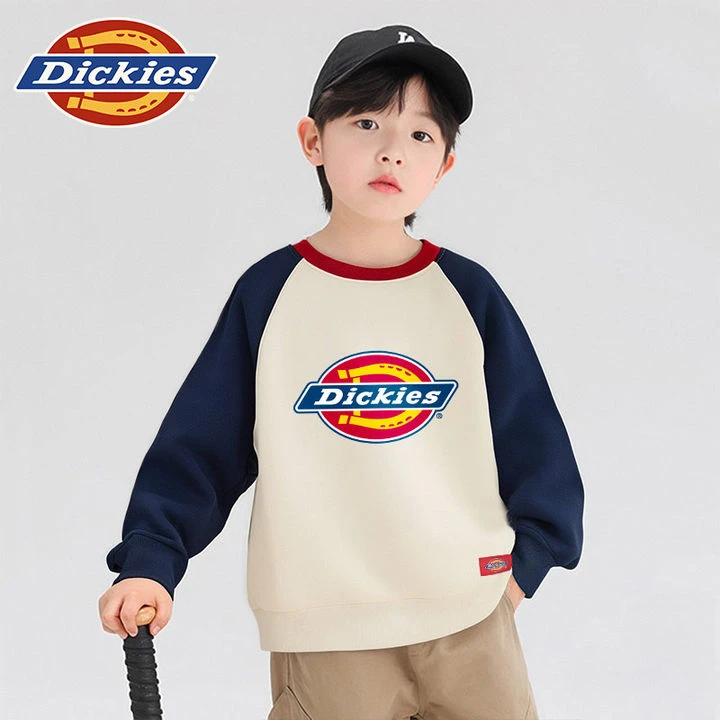 Dickies童装卫衣男童春秋款儿童秋季休闲上衣中小童2025新款秋装