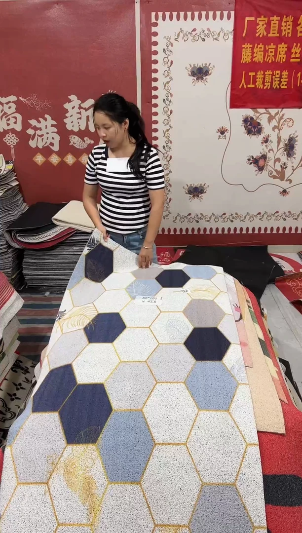 不退不换瑕疵丝圈地垫80*160cm162