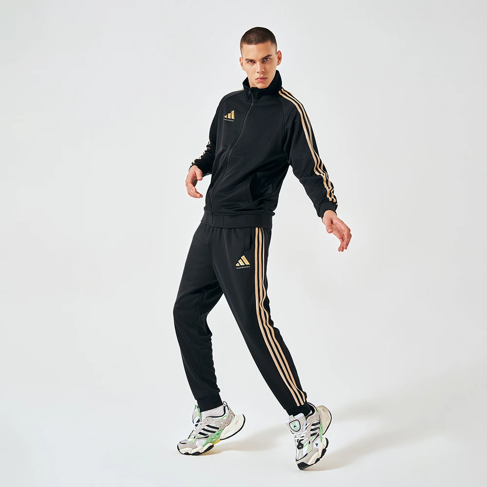 [杨威专属]阿迪达斯新标春秋时尚运动服外套长裤夹克束脚裤套装