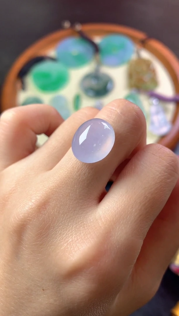 【闪购商品】定制翡翠未镶嵌1裸玉（客户意向镶嵌）