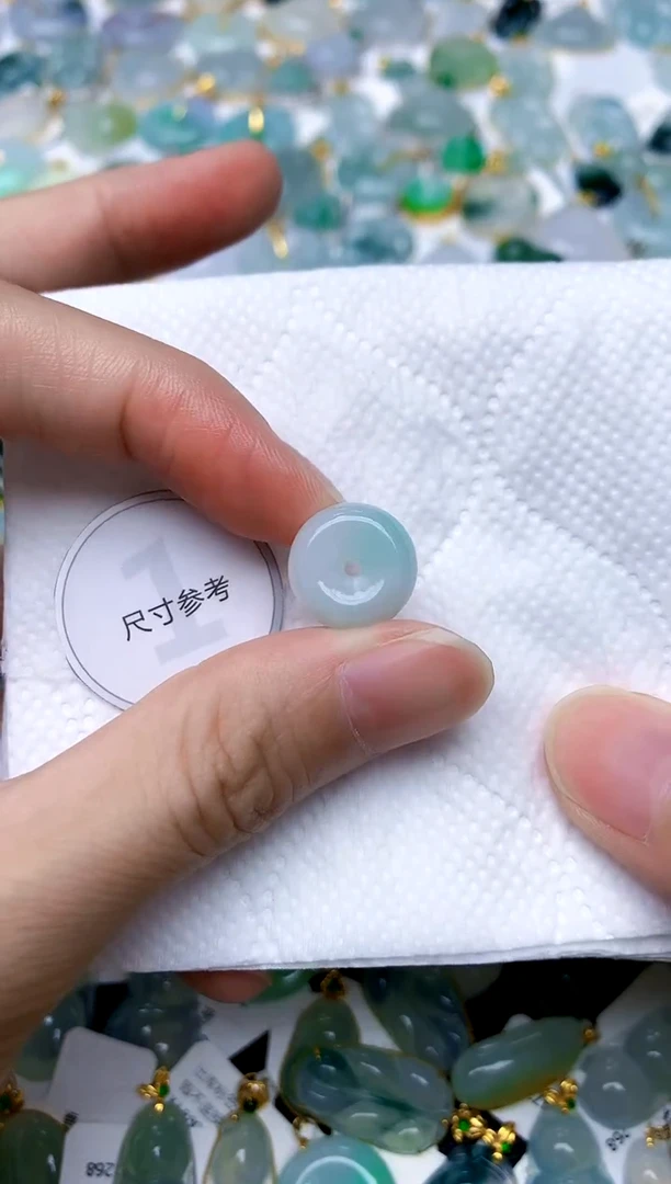 颈饰未镶嵌翡翠天然A货翡翠