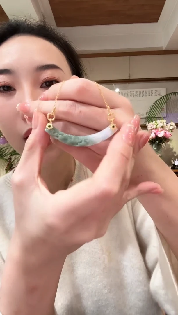【闪购商品】翡翠颈饰未镶嵌国风