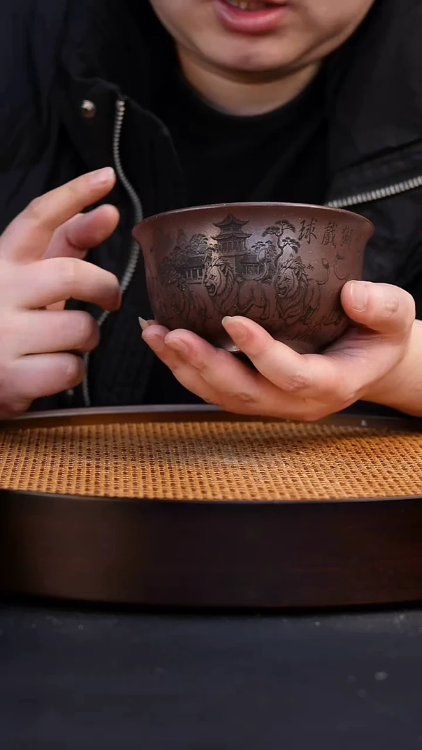 茶杯紫砂宜兴全手工紫砂杯