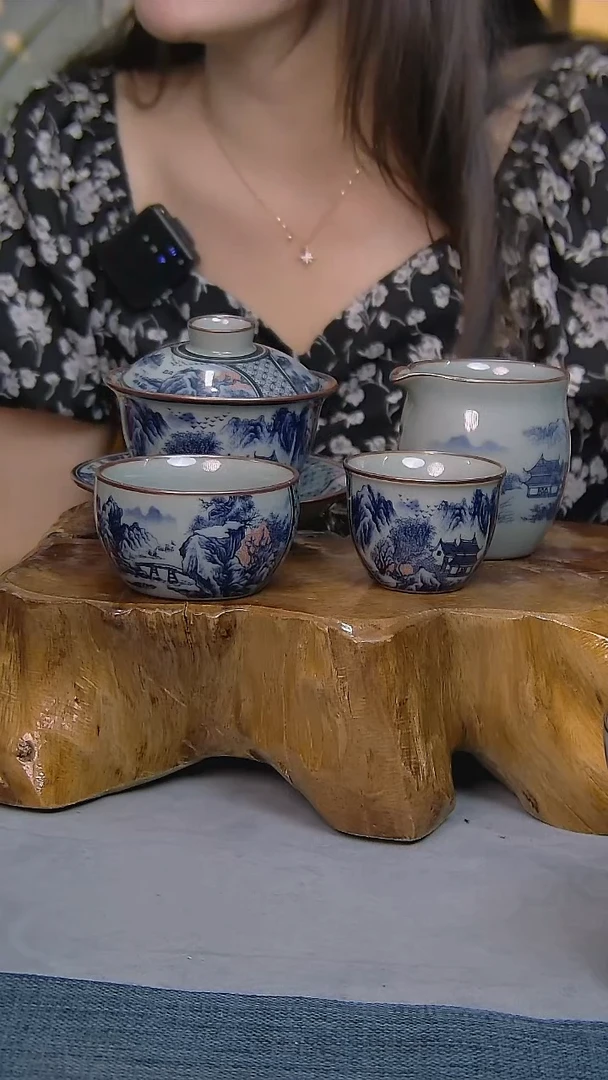 简装家用款4件套 陶瓷家用茶具系列