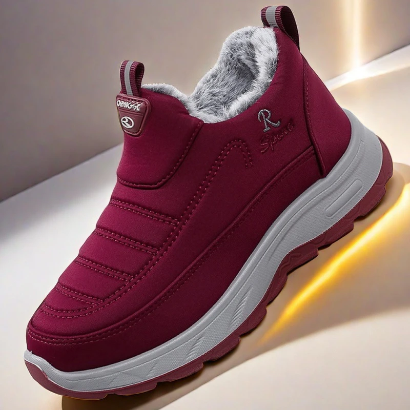 舒适冬季妈妈鞋防滑不累脚老北京布鞋棉鞋女中老年老人保暖奶奶鞋