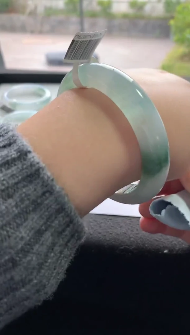 未镶嵌手镯翡翠56正圈买断Y1947