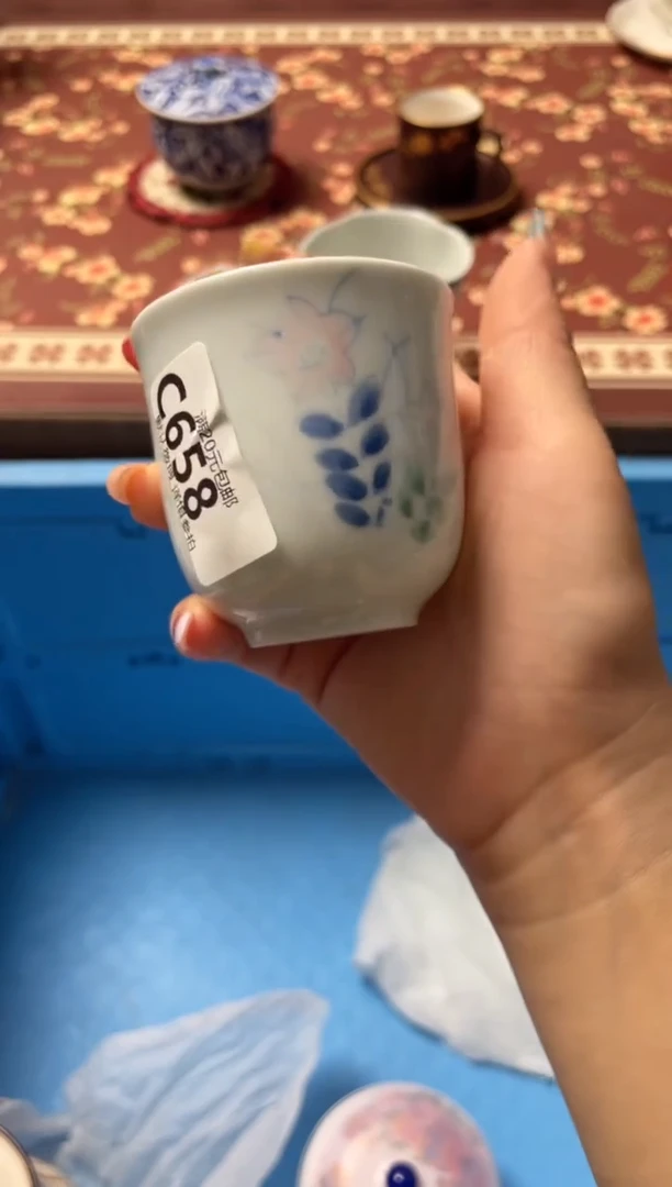 瓷片英*&瓷器瓷器C658