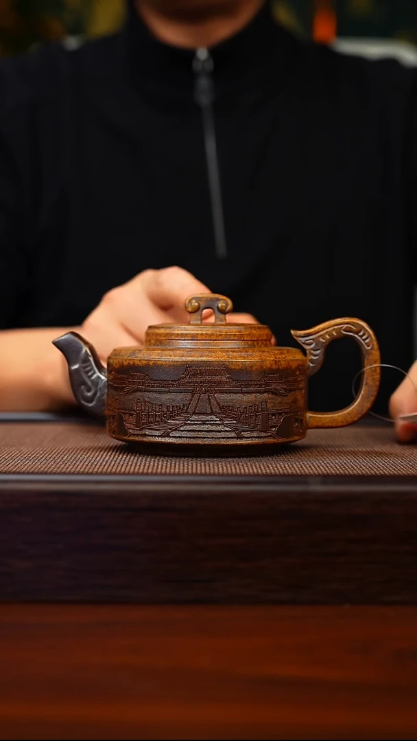 茶壶紫砂原矿紫砂手工茶壶