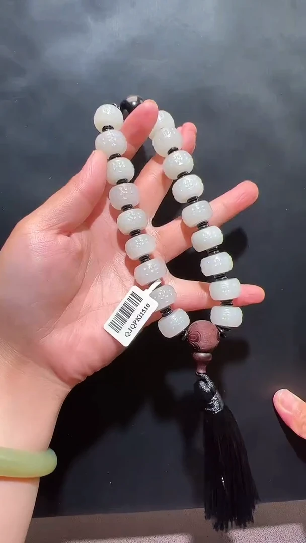 手串未镶嵌和田玉055和田玉手持多样性发其一