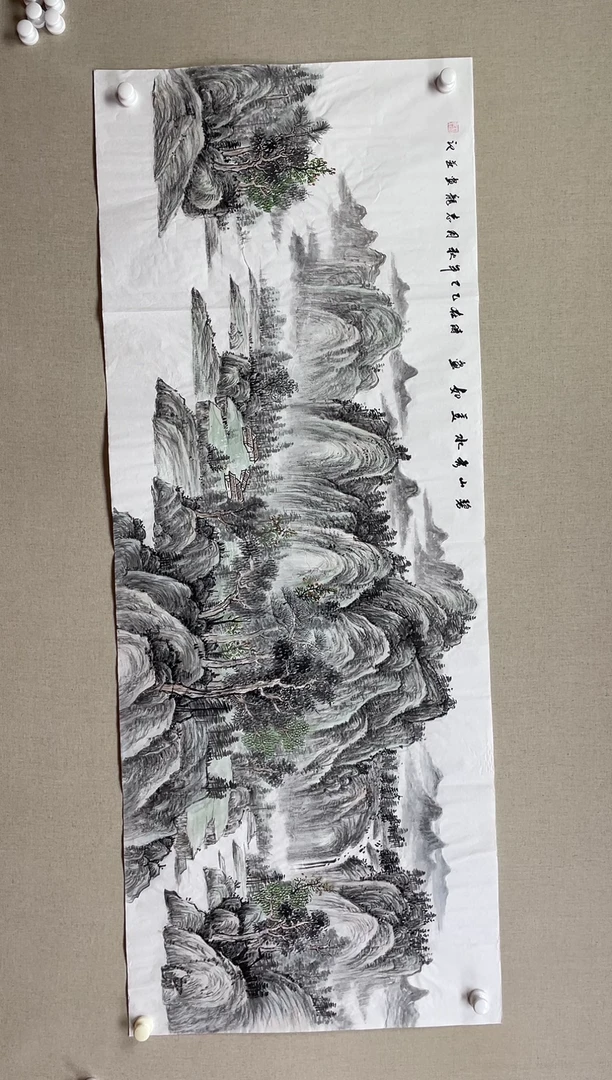 国画138*68 杨志龙杨志龙杨志龙杨志龙杨志龙