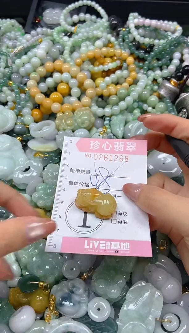 翡翠未镶嵌颈饰闪购0261268多样性发其一