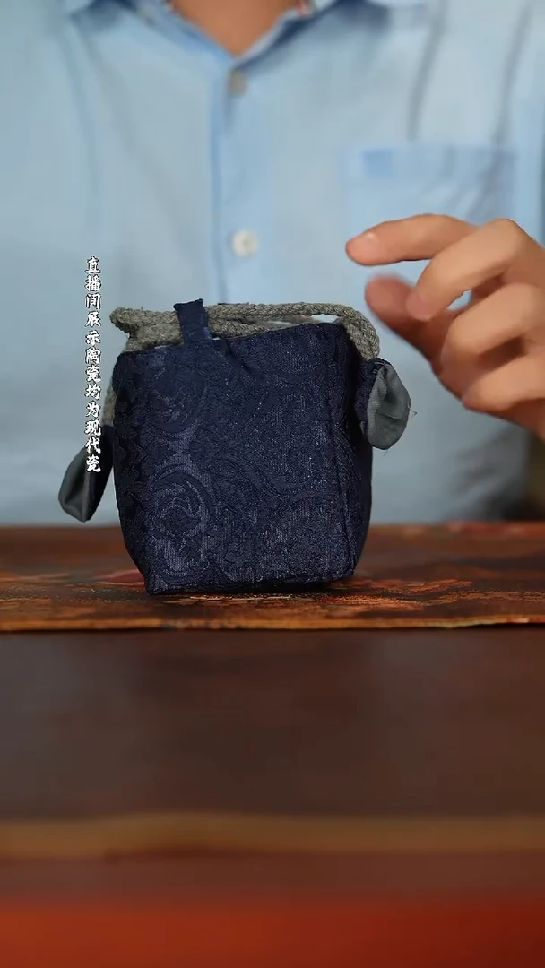 th提花布蓝杯袋yd8