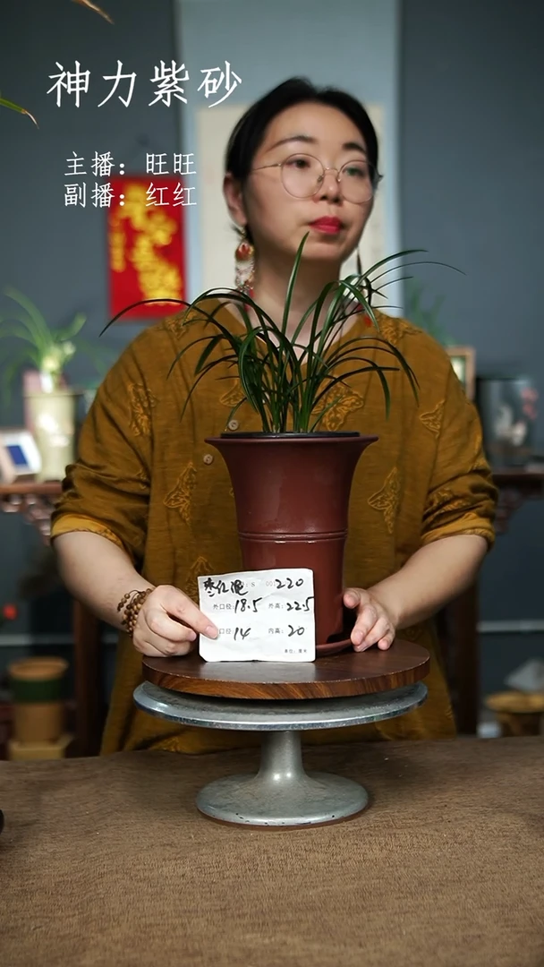 【闪购商品】紫砂花盆220+Z紫砂花盆