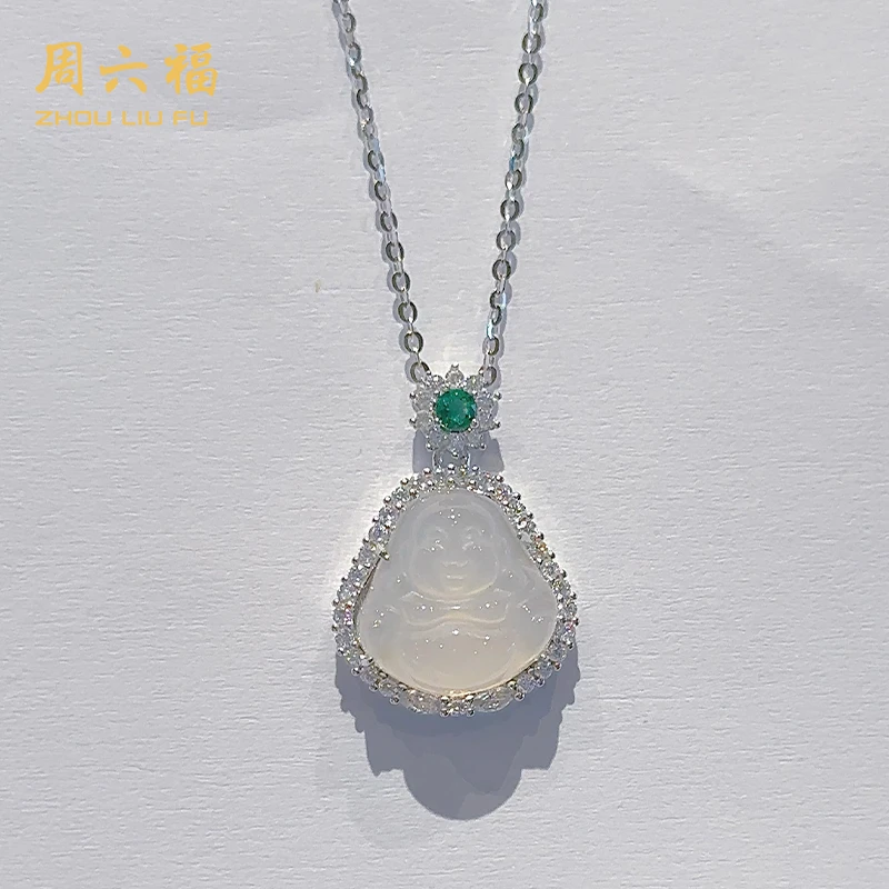 ZHOU LIU FU/周六福如意佛公项链N2Q0237R