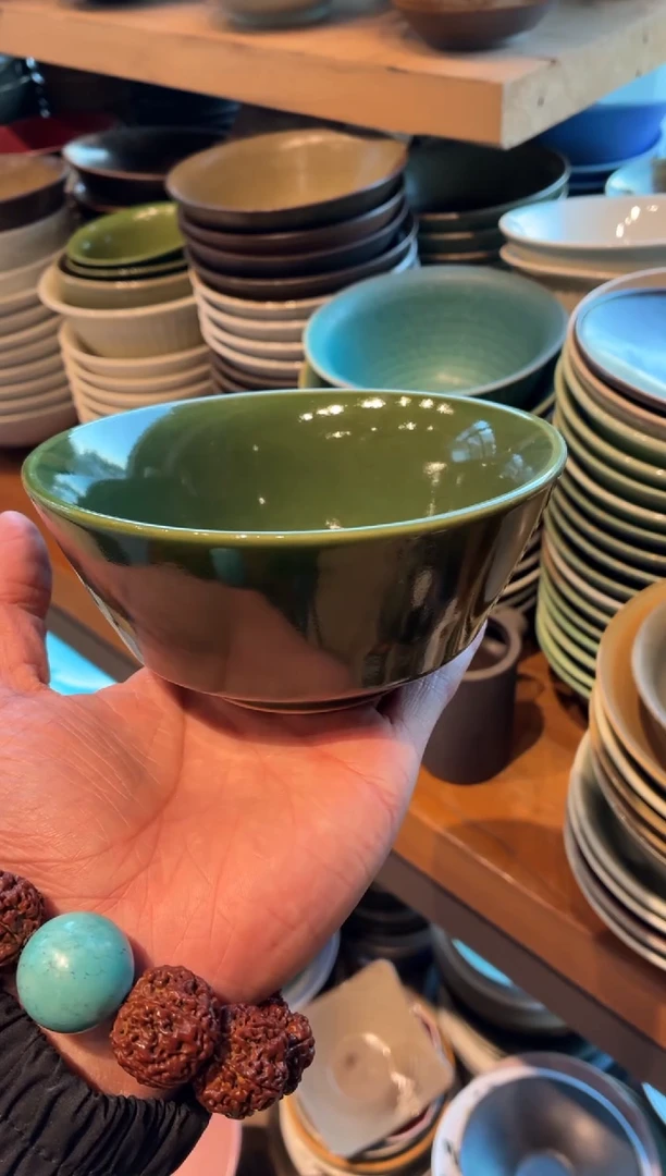 5.5 寸翠绿马蹄碗（福利款）