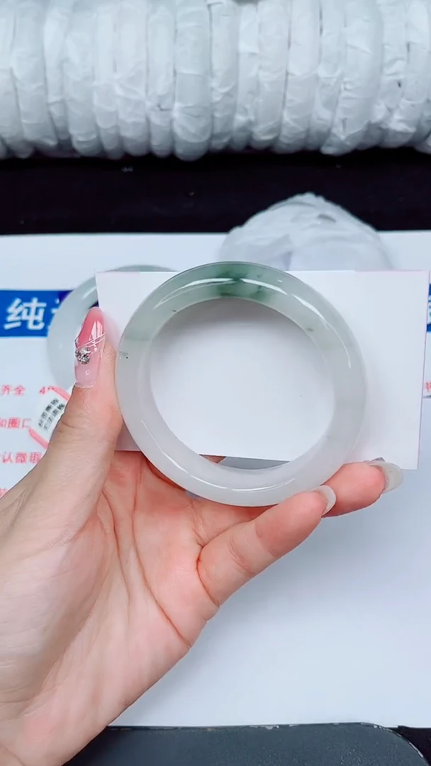 未镶嵌手镯石英质玉438-52/53