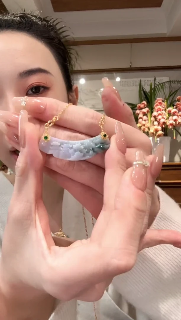 【闪购商品】翡翠颈饰未镶嵌国风