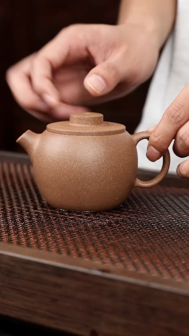 茶壶紫砂老段泥巨轮