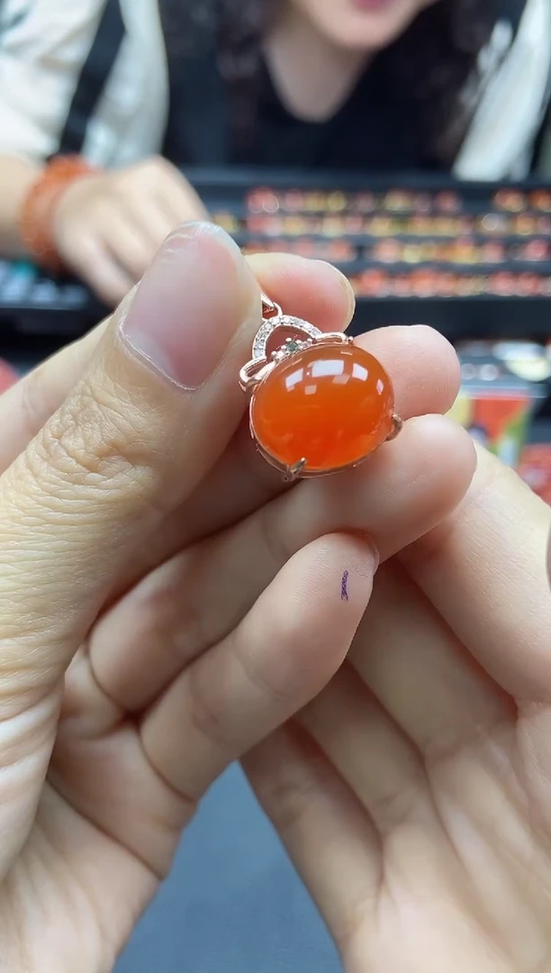 【闪购商品】南红玛瑙颈饰未镶嵌天然南红257