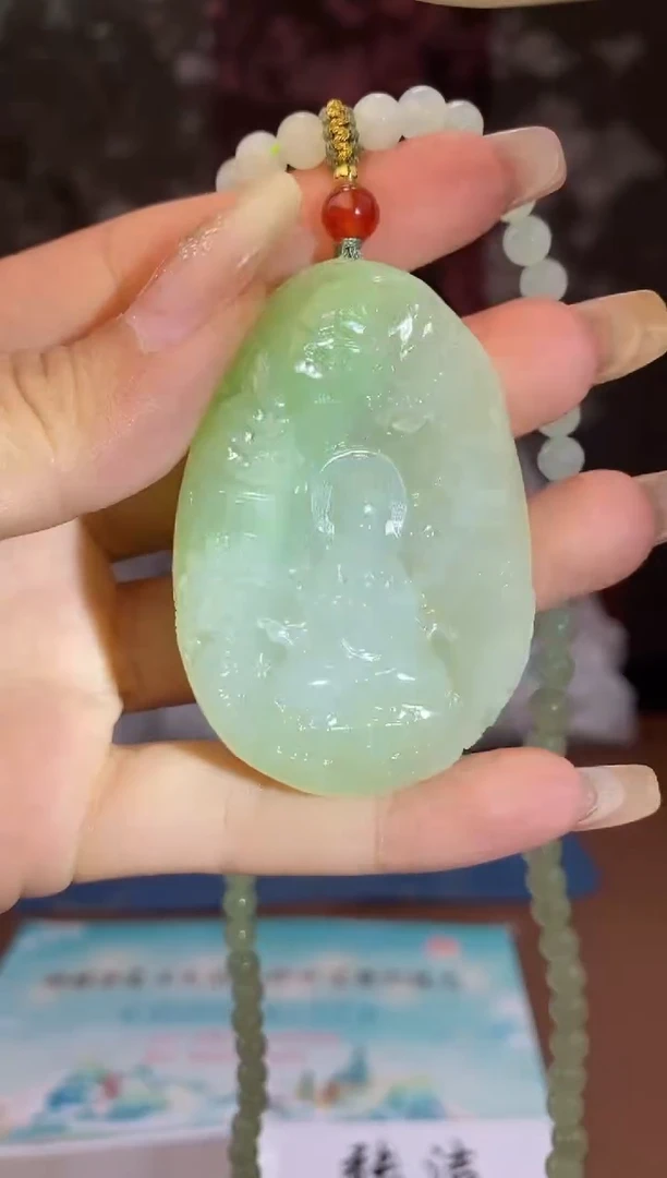 和田玉未镶嵌颈饰q633