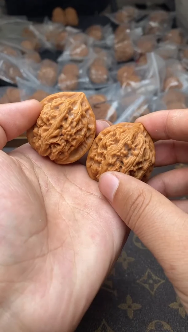 【闪购商品】文玩核桃把件A89号39尺红莲