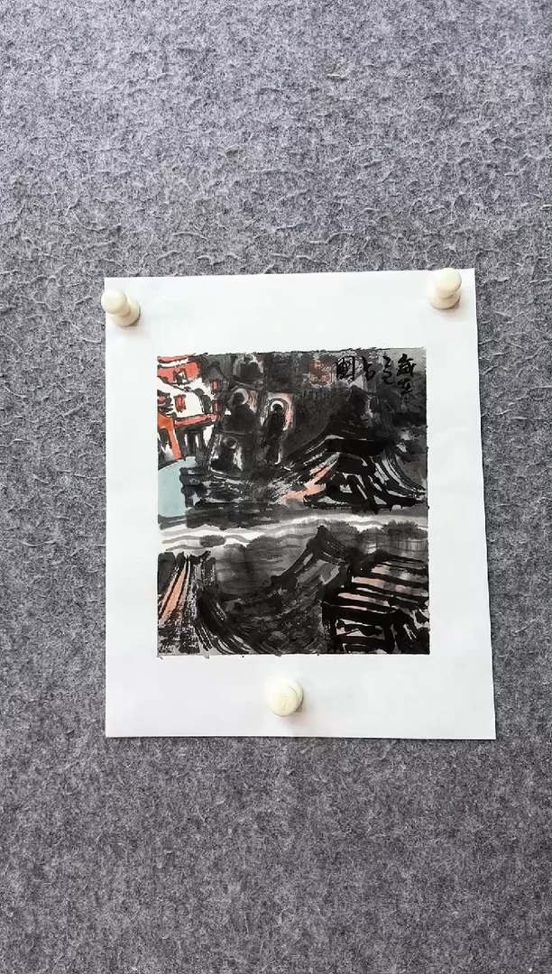 国画ST-JZP老师绘画作品