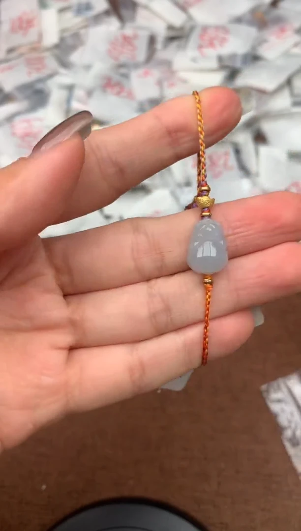 银S925镶嵌挂件翡翠—