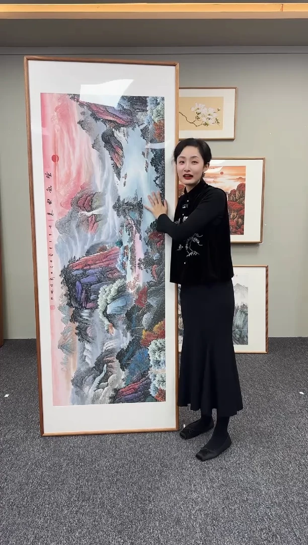 国画用****7紫气东来210*80