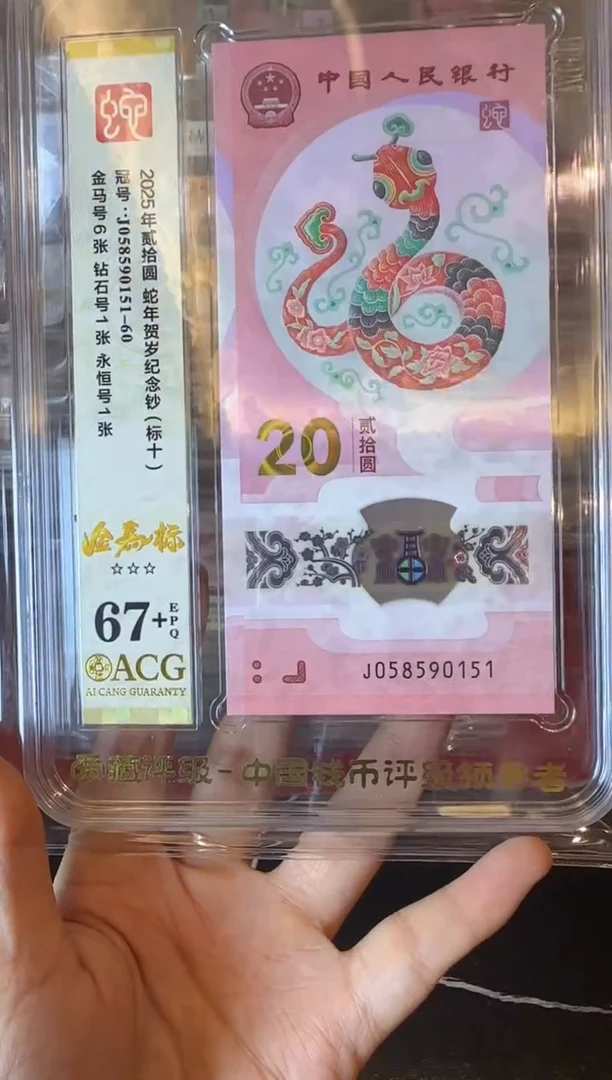 塑料2025 蛇钞 爱藏标十 啊啊啊如图